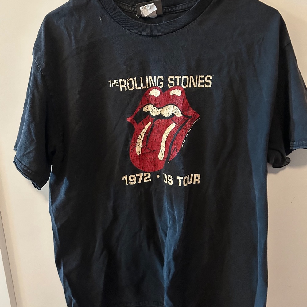 ROLLING STONES VINTAGE TSHIRT 1972 L